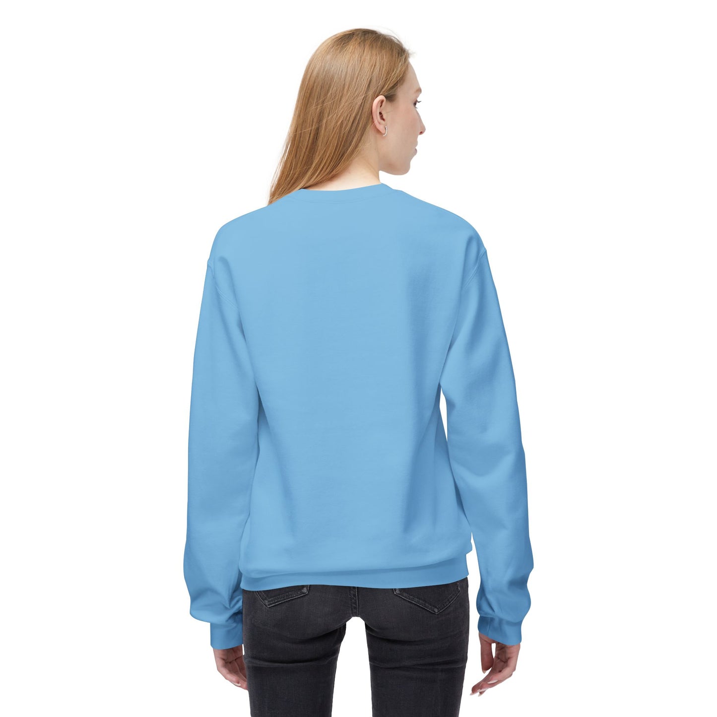 Love Words Unisex Midweight Softstyle Fleece Crewneck Sweatshirt