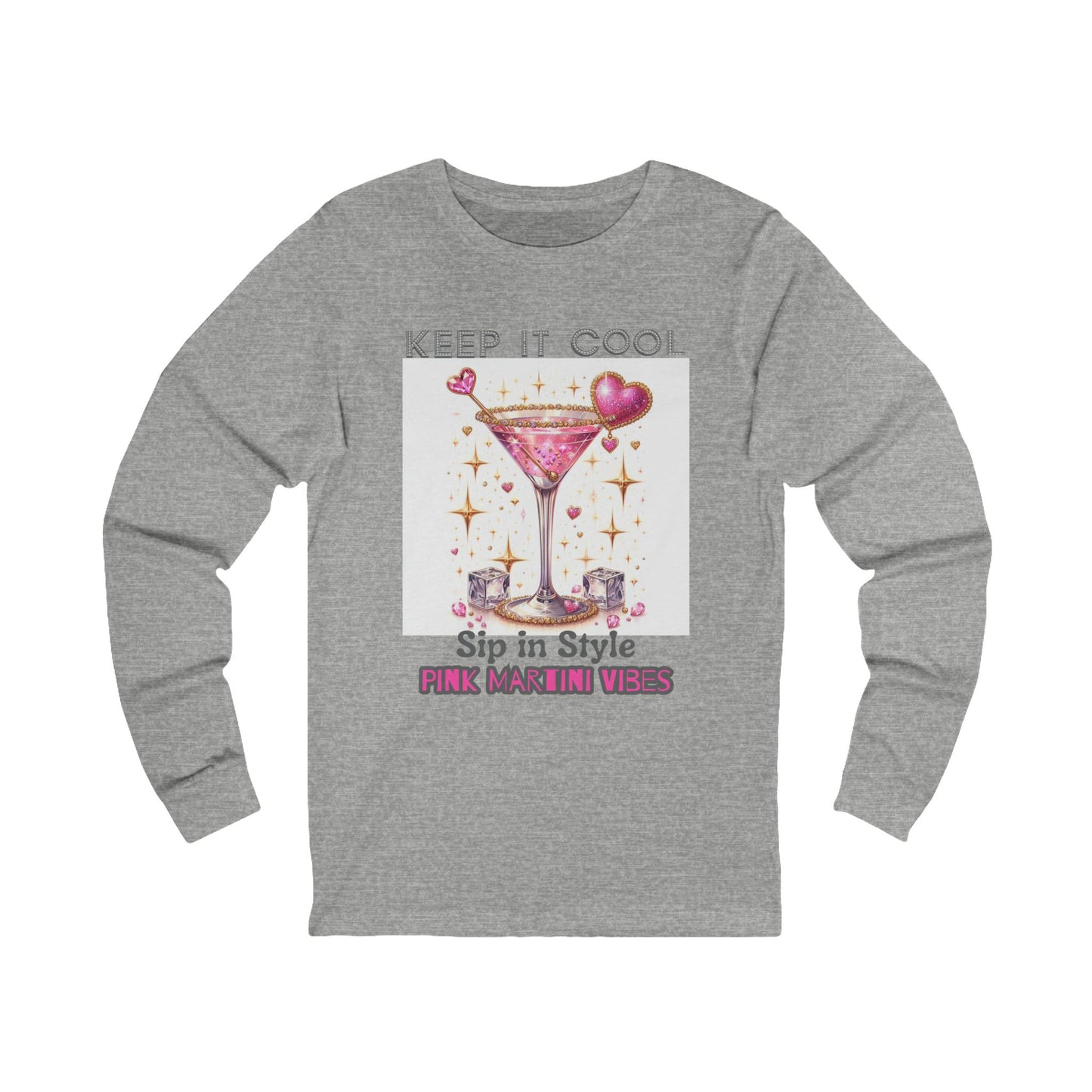 Pink Martini Unisex Jersey Long Sleeve Tee