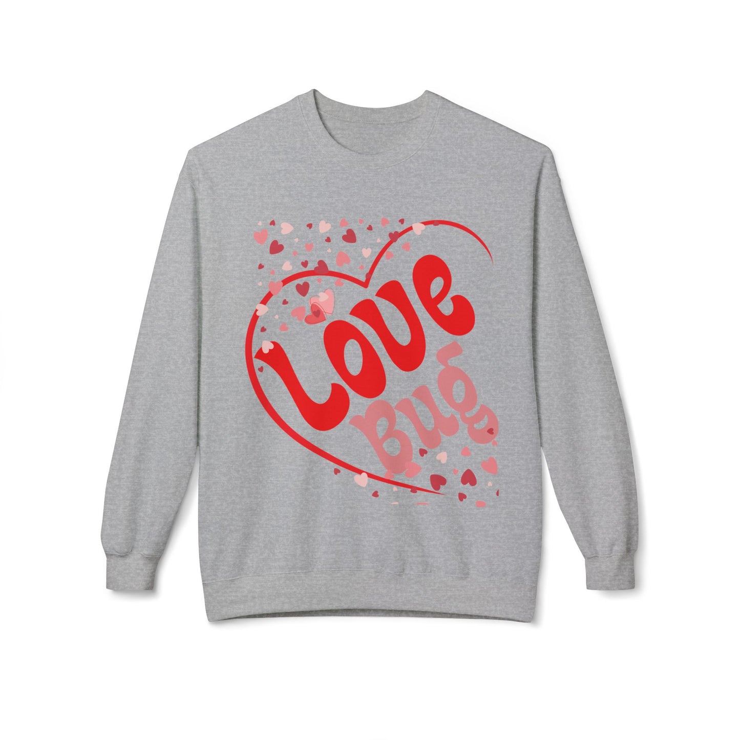 Love Bug Unisex Midweight Softstyle Fleece Crewneck Sweatshirt