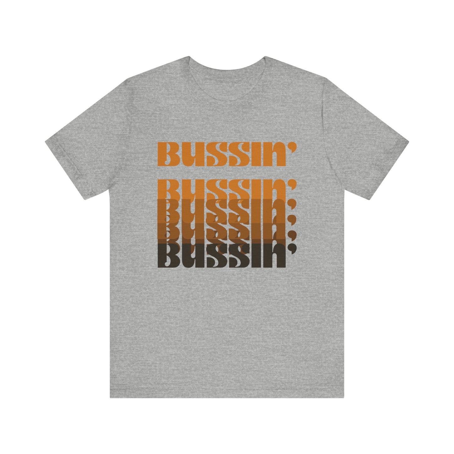 Trendy Unisex Tee with 'Bussin'' Design - Perfect for Casual Outings and Events