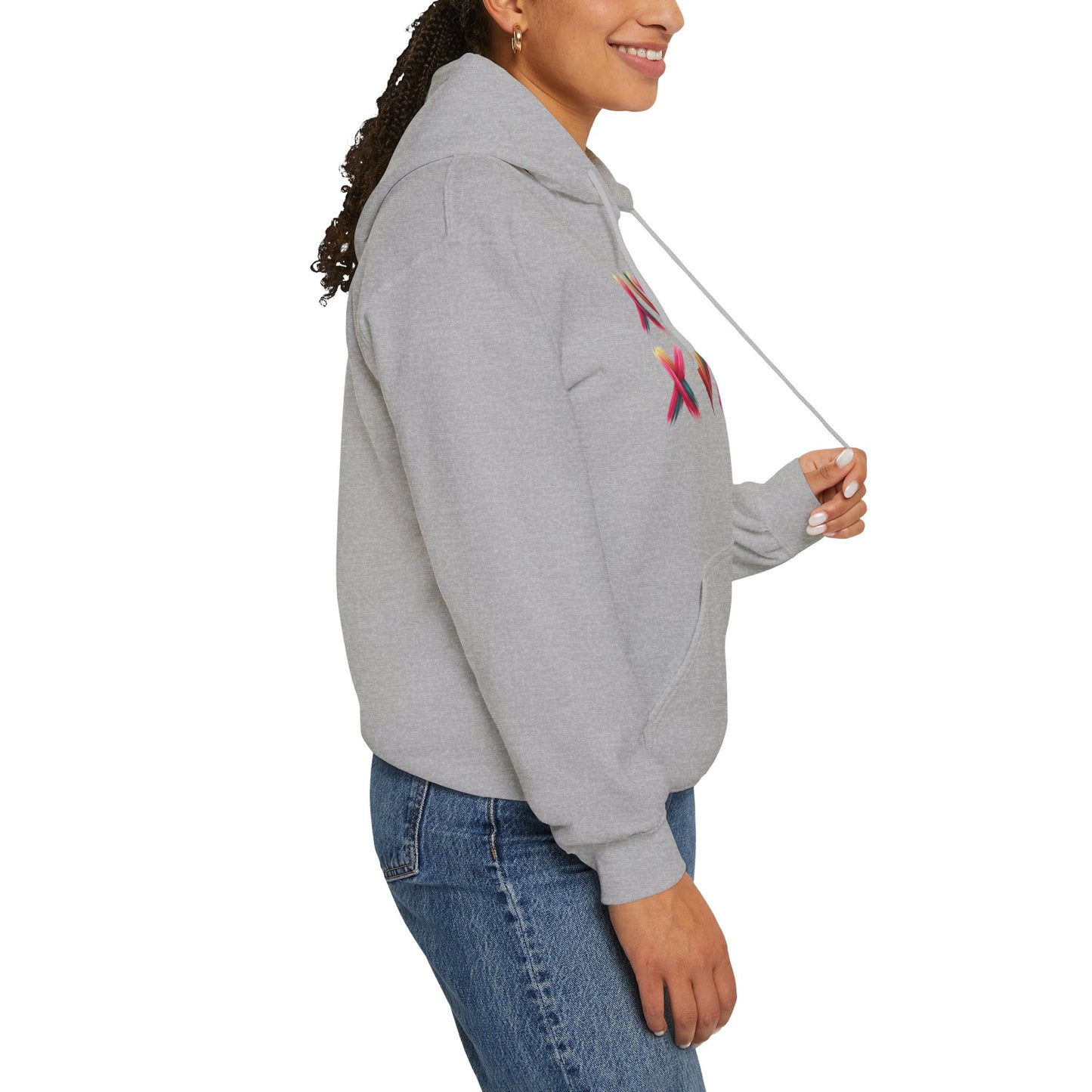 Hugs and Kisses Unisex Heavy Blend™ Hooded Sweatshirt – Cozy Comfort with a Loving Touch