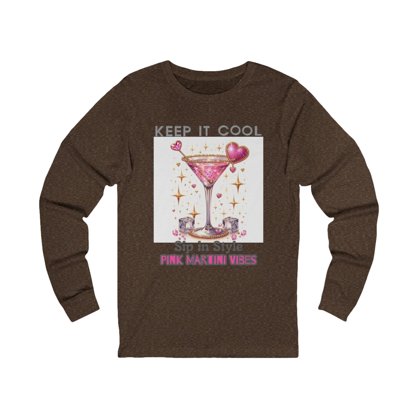Pink Martini Unisex Jersey Long Sleeve Tee