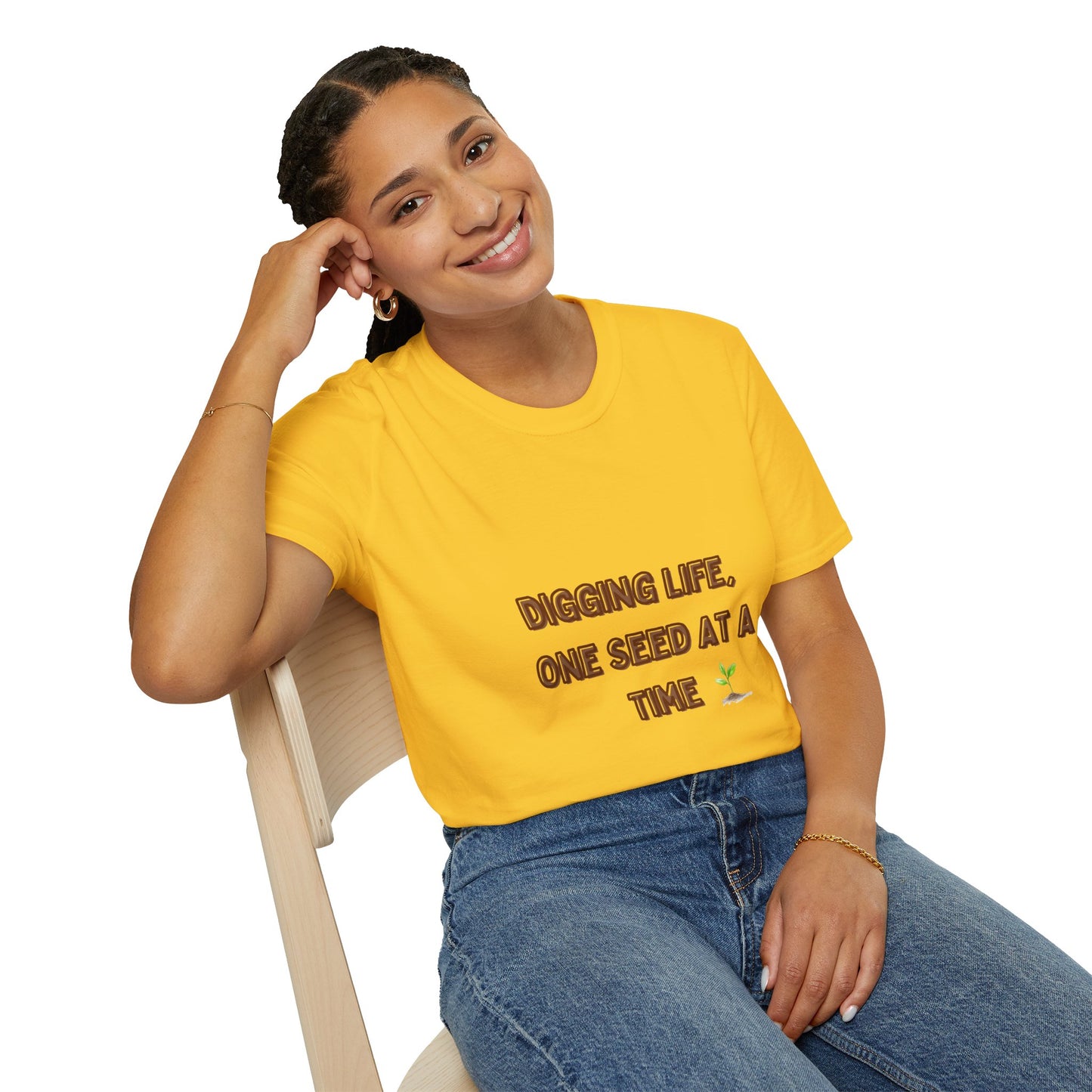 Digging Life Unisex T-Shirt - Plant Lover's Motivational Tee