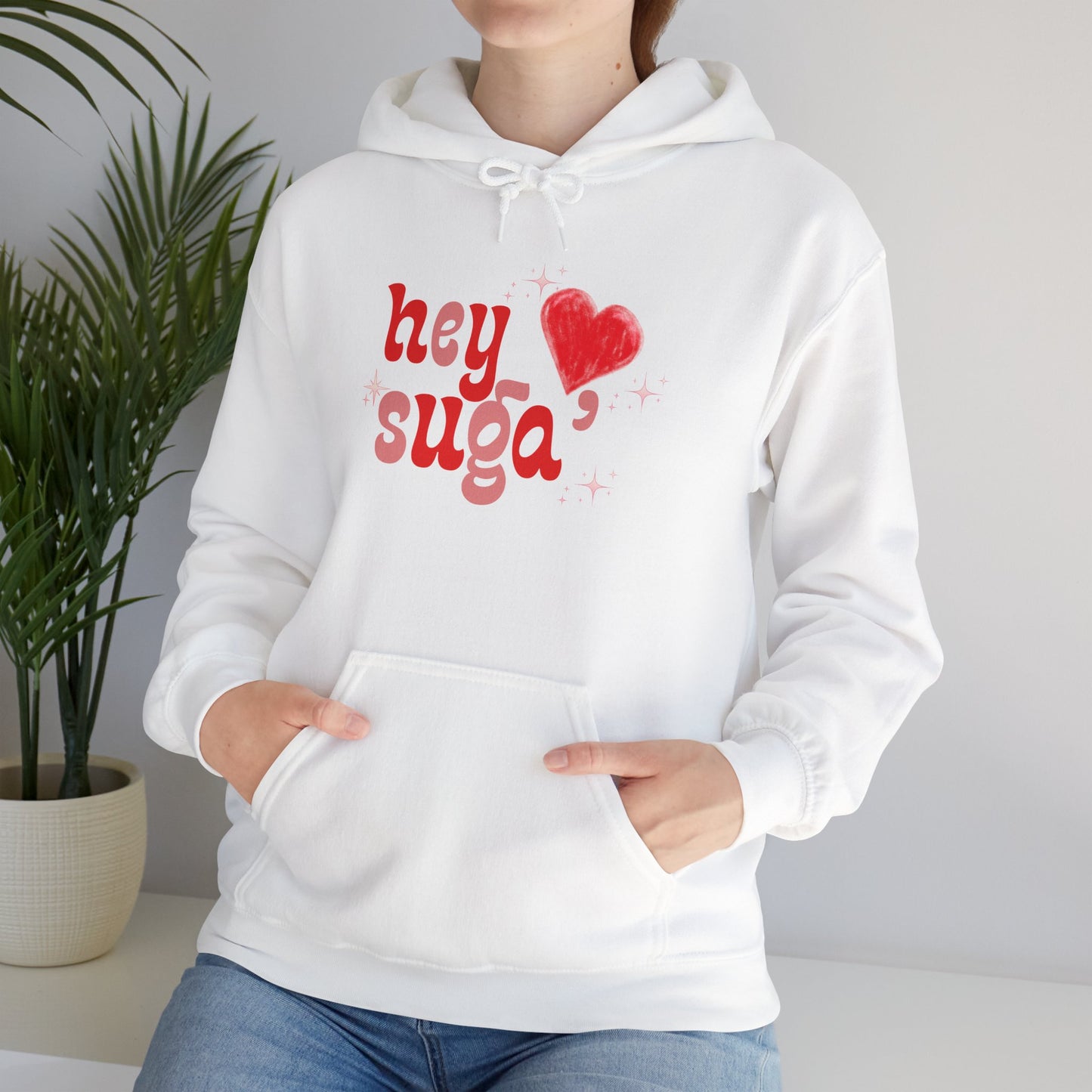 Hey Suga Unisex Heavy Blend™ Hooded Sweatshirt