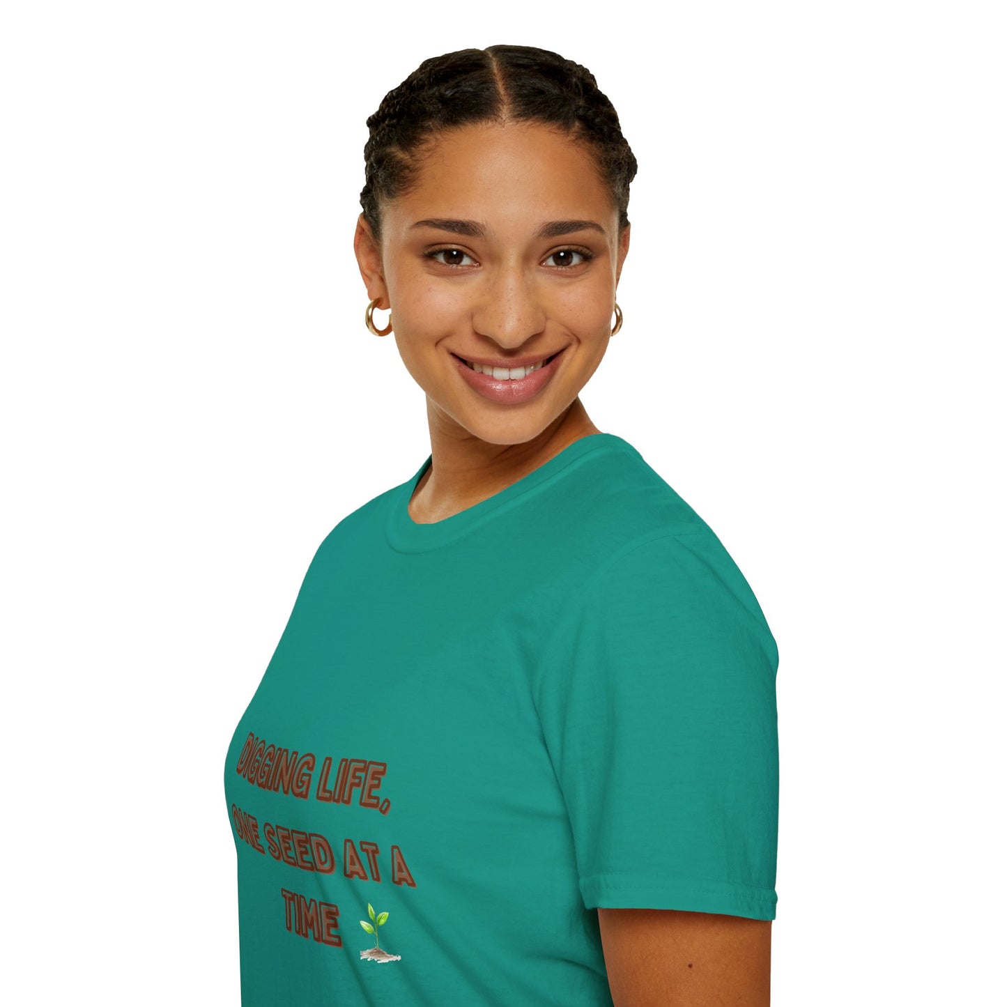 Digging Life Unisex T-Shirt - Plant Lover's Motivational Tee