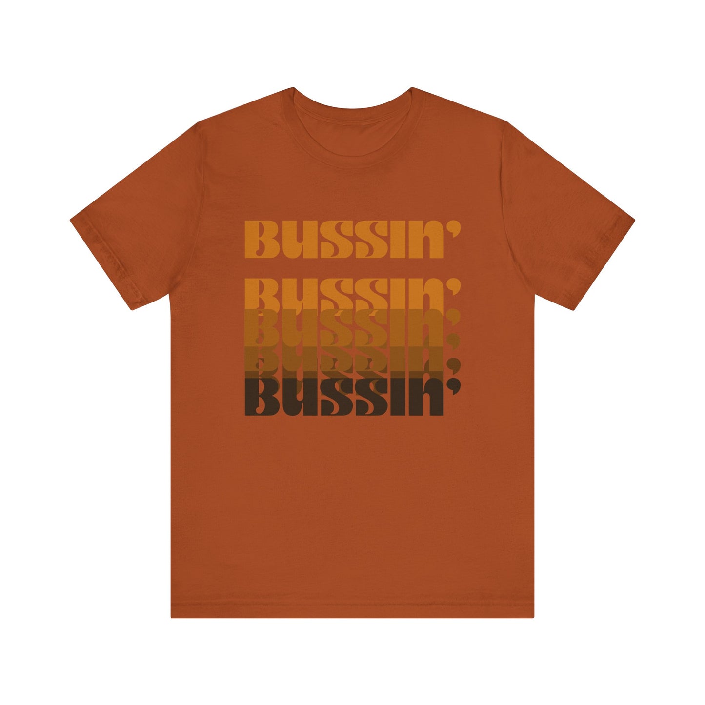 Trendy Unisex Tee with 'Bussin'' Design - Perfect for Casual Outings and Events
