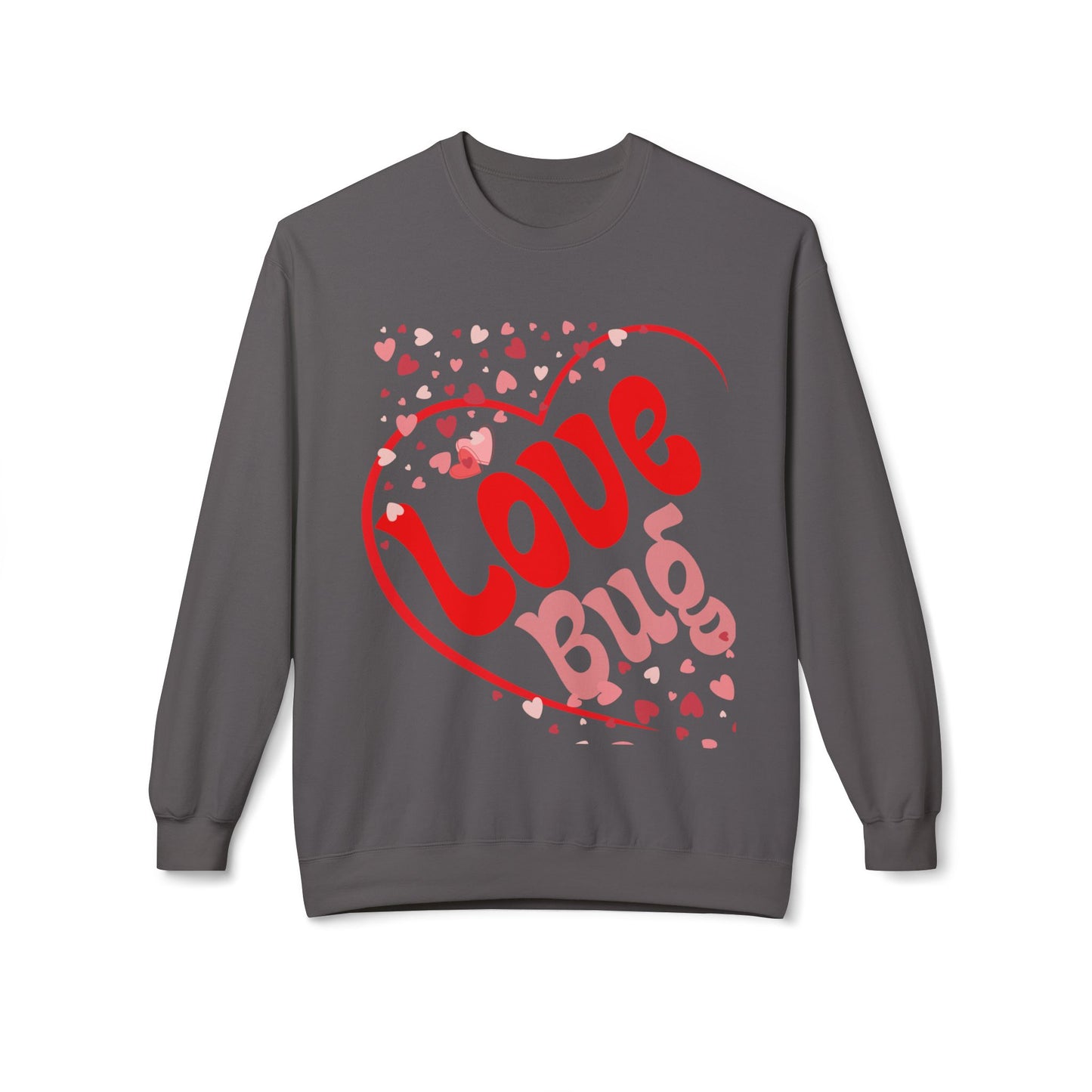 Love Bug Unisex Midweight Softstyle Fleece Crewneck Sweatshirt