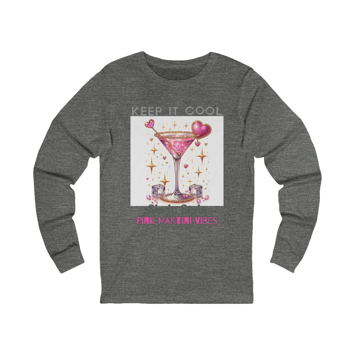 Pink Martini Unisex Jersey Long Sleeve Tee