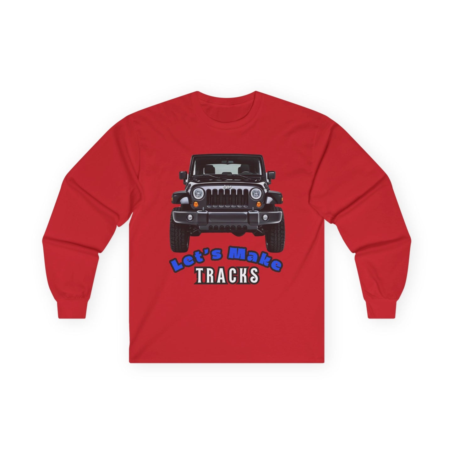 Let’s Make Tracks Ultra Cotton Unisex Long Sleeve Tee