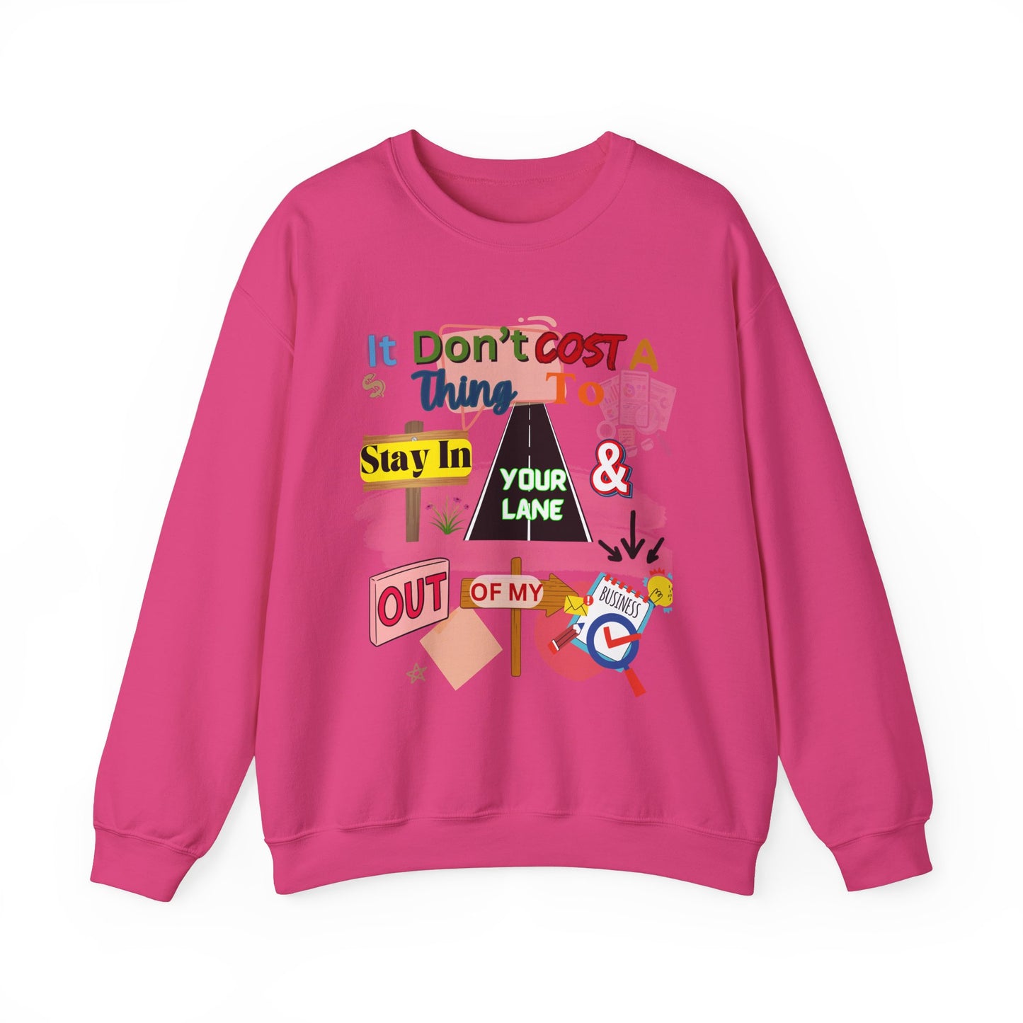 It doesn't Cost a Thing Unisex Heavy Blend™ Crewneck Sweatshirt – Cozy, Durable & Stylish Apparel for All Genders