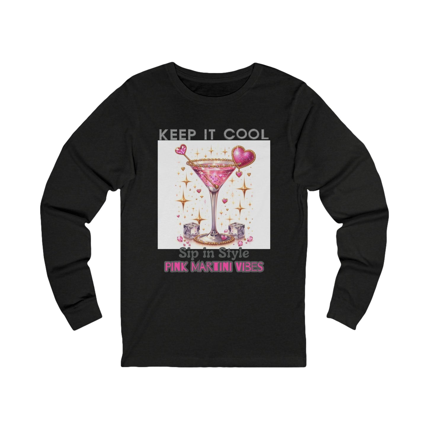 Pink Martini Unisex Jersey Long Sleeve Tee