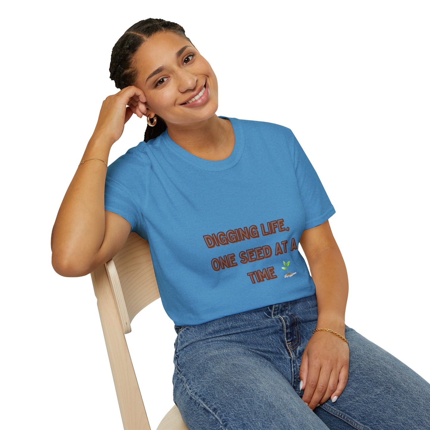 Digging Life Unisex T-Shirt - Plant Lover's Motivational Tee