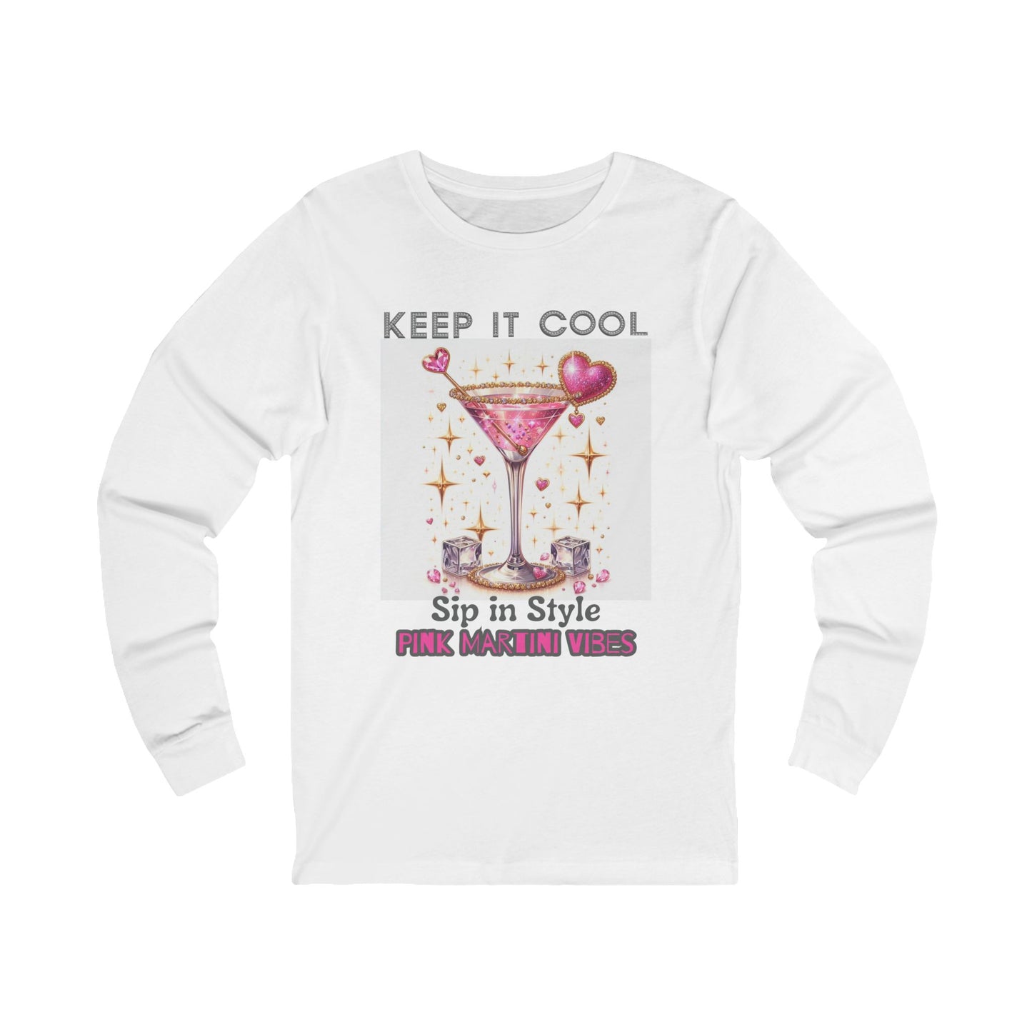 Pink Martini Unisex Jersey Long Sleeve Tee