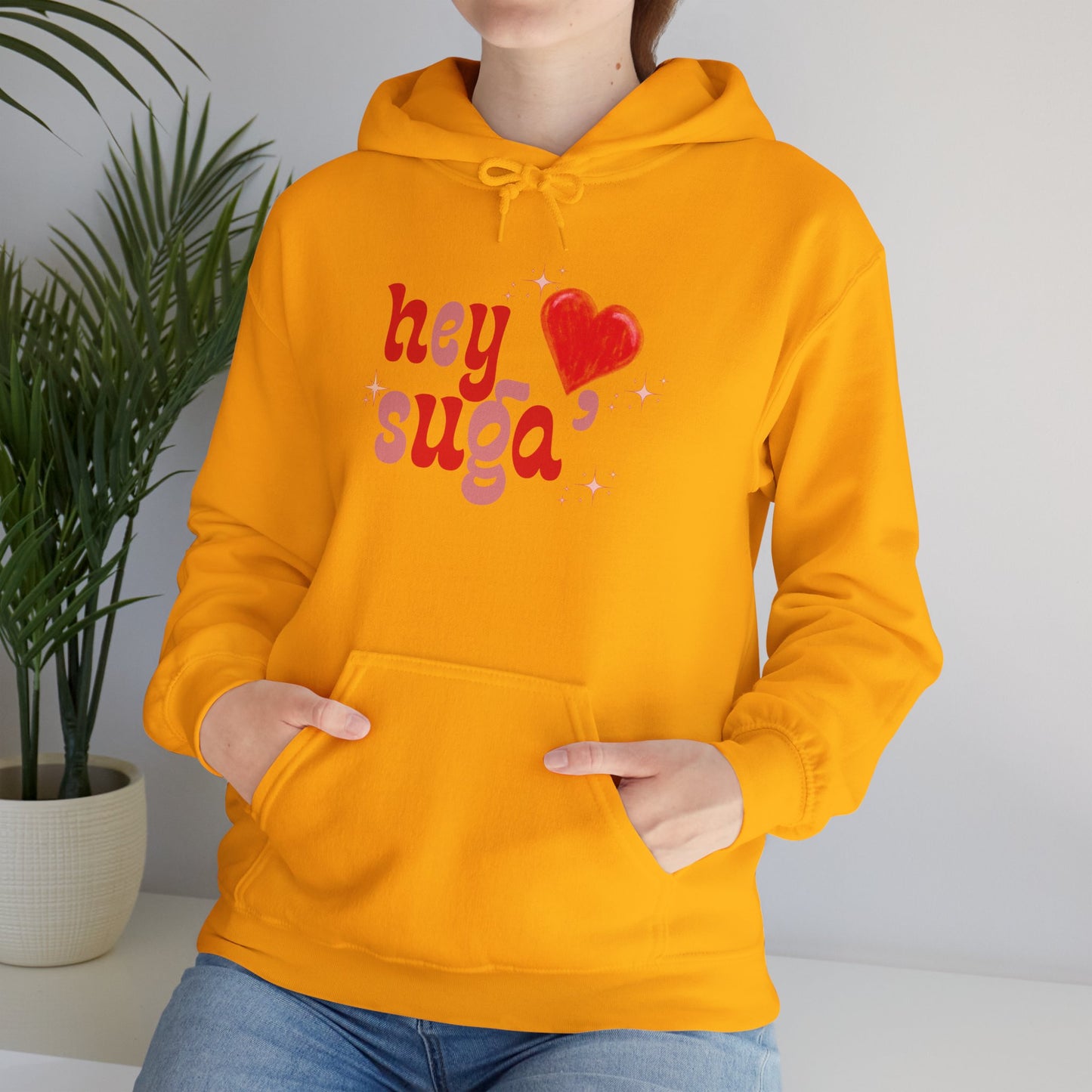 Hey Suga Unisex Heavy Blend™ Hooded Sweatshirt