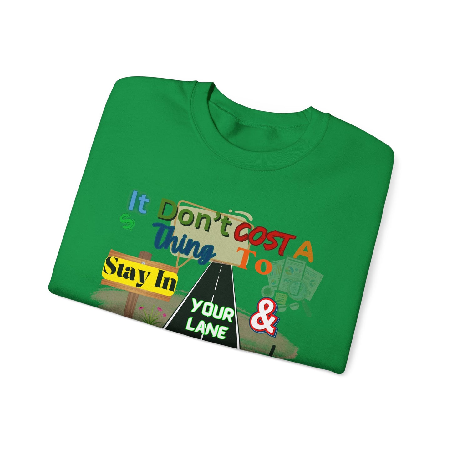 It doesn't Cost a Thing Unisex Heavy Blend™ Crewneck Sweatshirt – Cozy, Durable & Stylish Apparel for All Genders