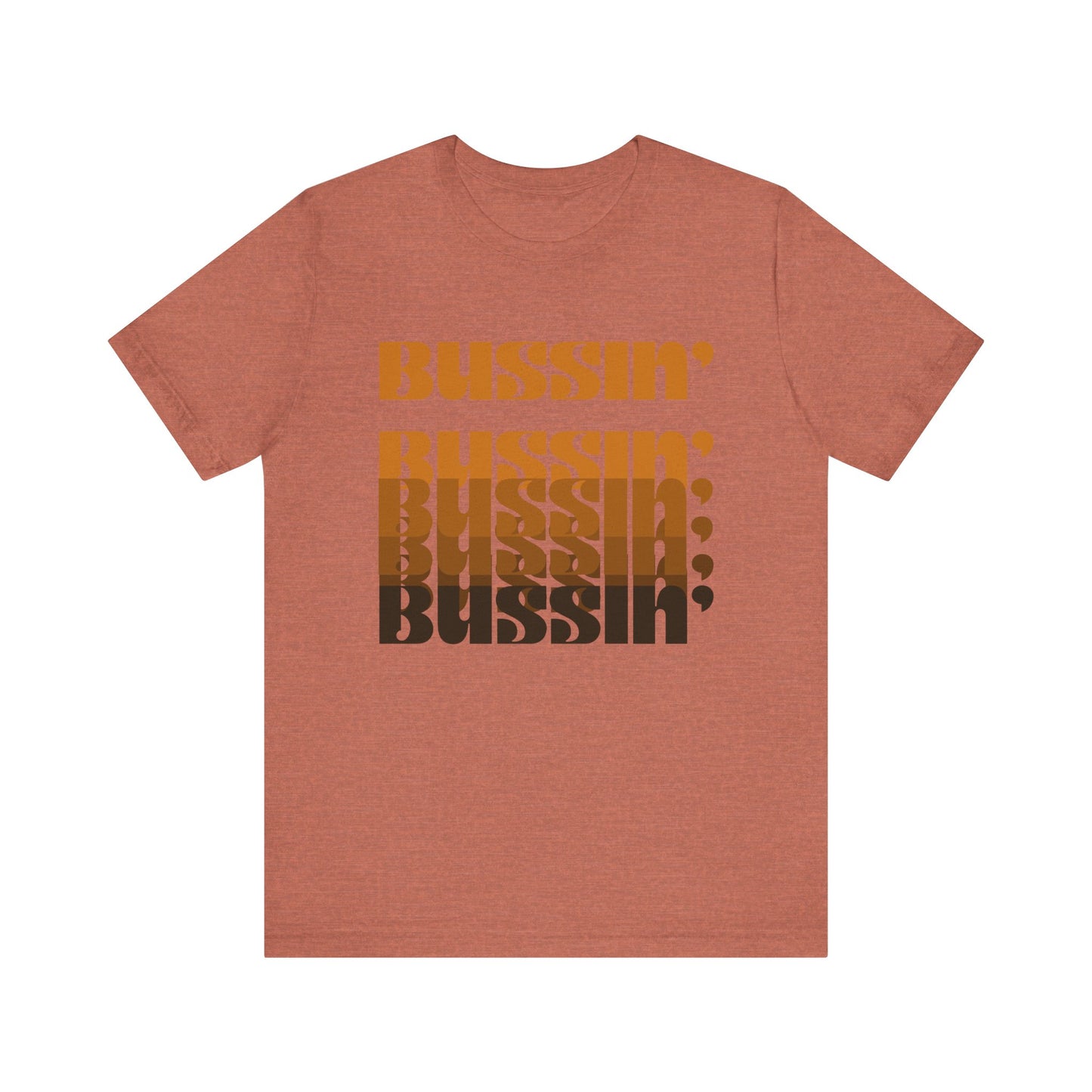 Trendy Unisex Tee with 'Bussin'' Design - Perfect for Casual Outings and Events