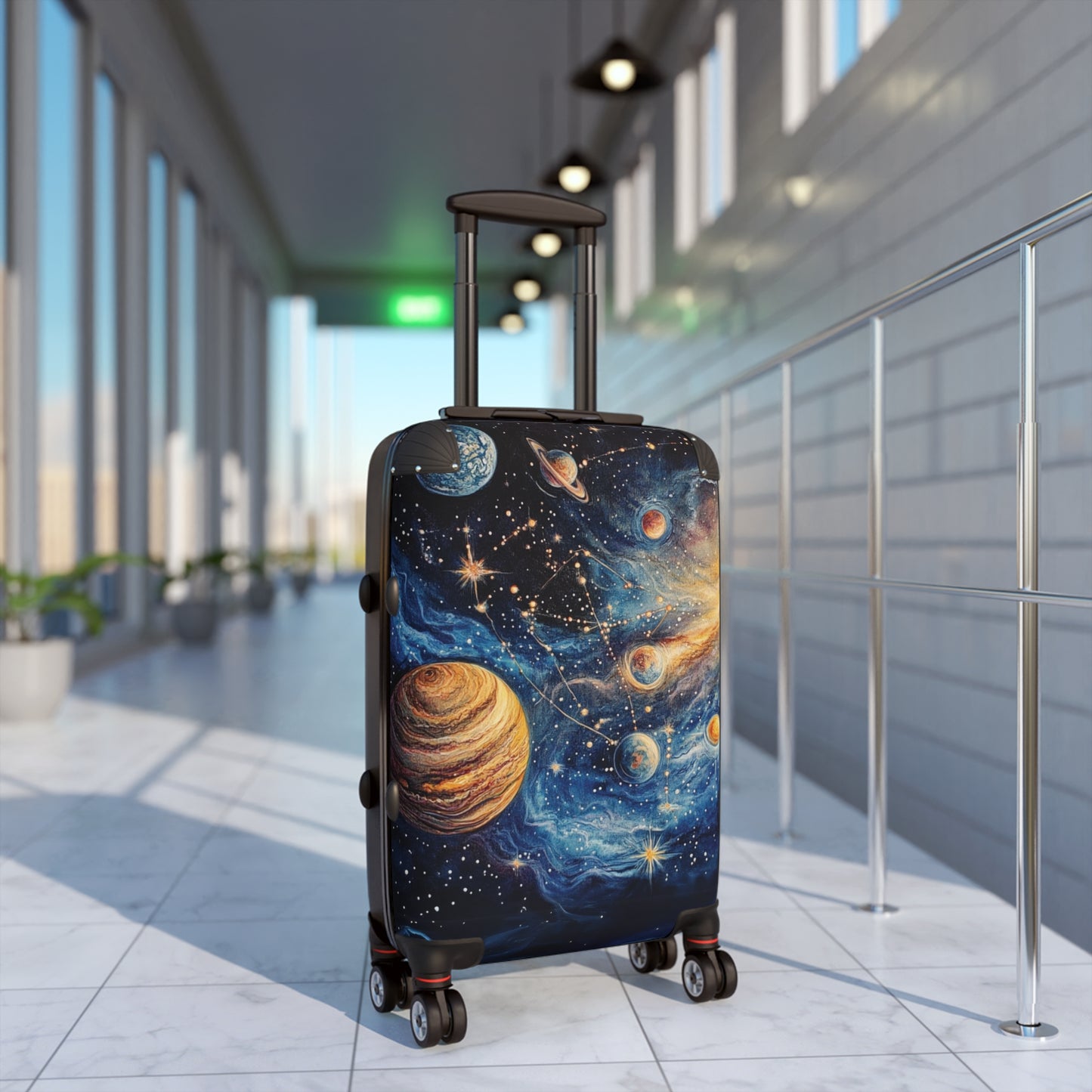 Planets and Constellations Design Suitcase