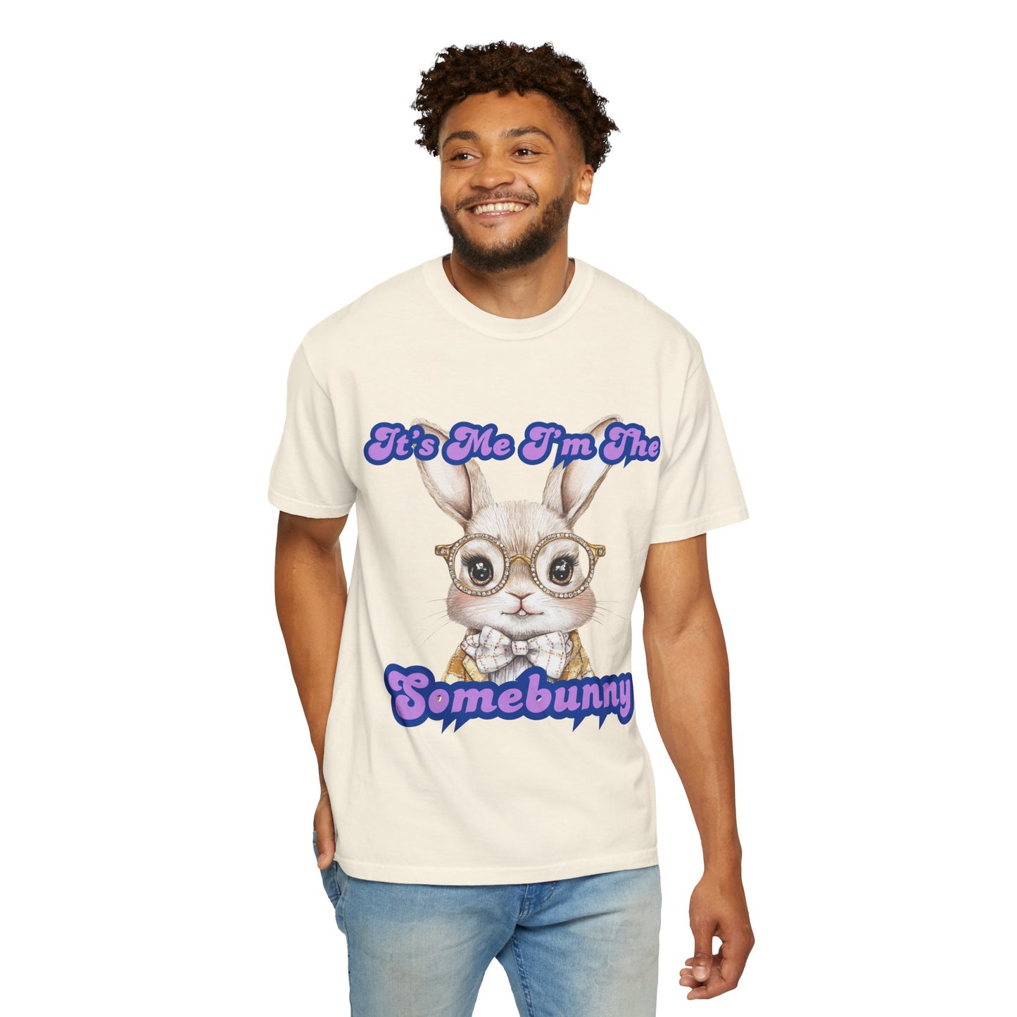 Funny 'Somebunny' Graphic Unisex T-Shirt - Perfect for Easter and Spring Celebrations
