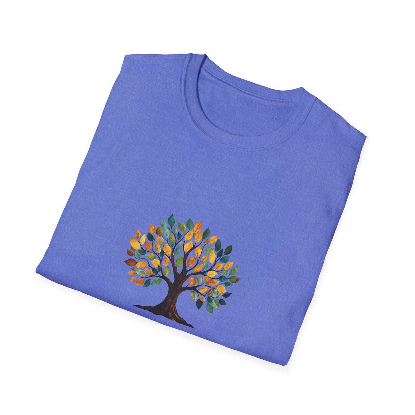 Rooting for You Unisex Softstyle T-Shirt - Tree Design for Nature Lovers