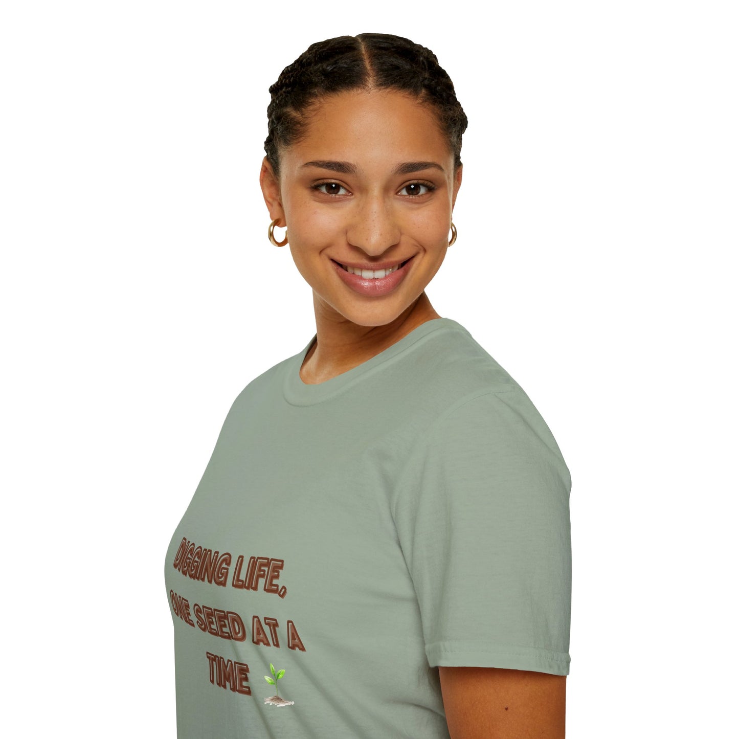 Digging Life Unisex T-Shirt - Plant Lover's Motivational Tee