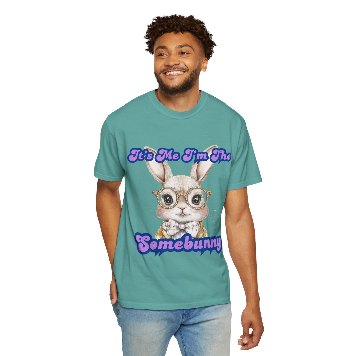 Funny 'Somebunny' Graphic Unisex T-Shirt - Perfect for Easter and Spring Celebrations