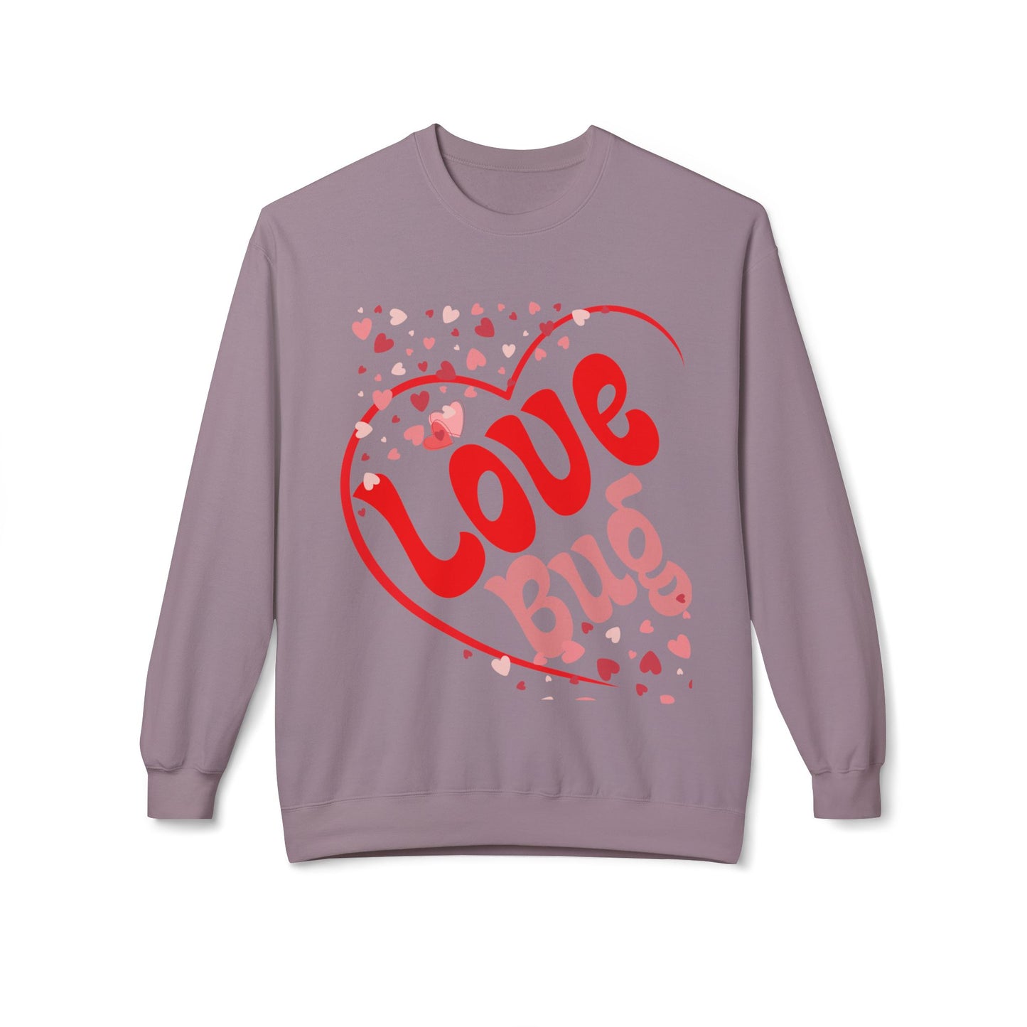 Love Bug Unisex Midweight Softstyle Fleece Crewneck Sweatshirt