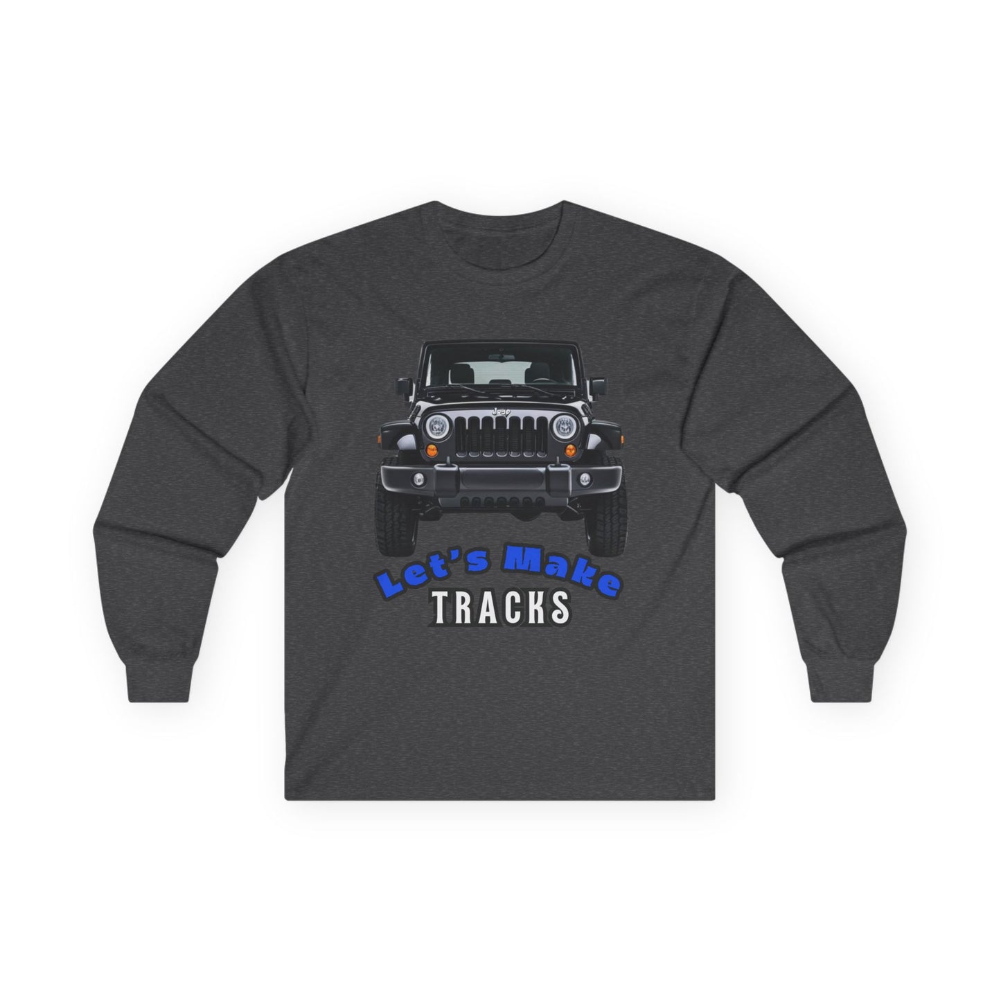 Let’s Make Tracks Ultra Cotton Unisex Long Sleeve Tee