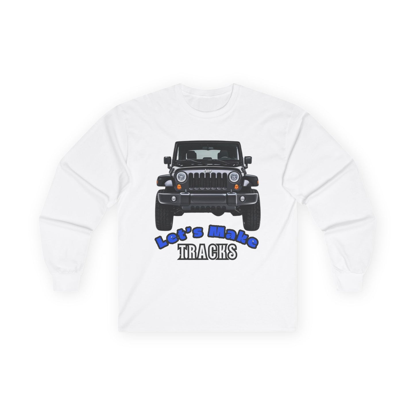 Let’s Make Tracks Ultra Cotton Unisex Long Sleeve Tee