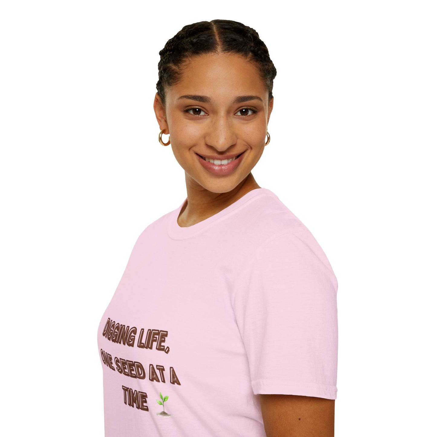 Digging Life Unisex T-Shirt - Plant Lover's Motivational Tee