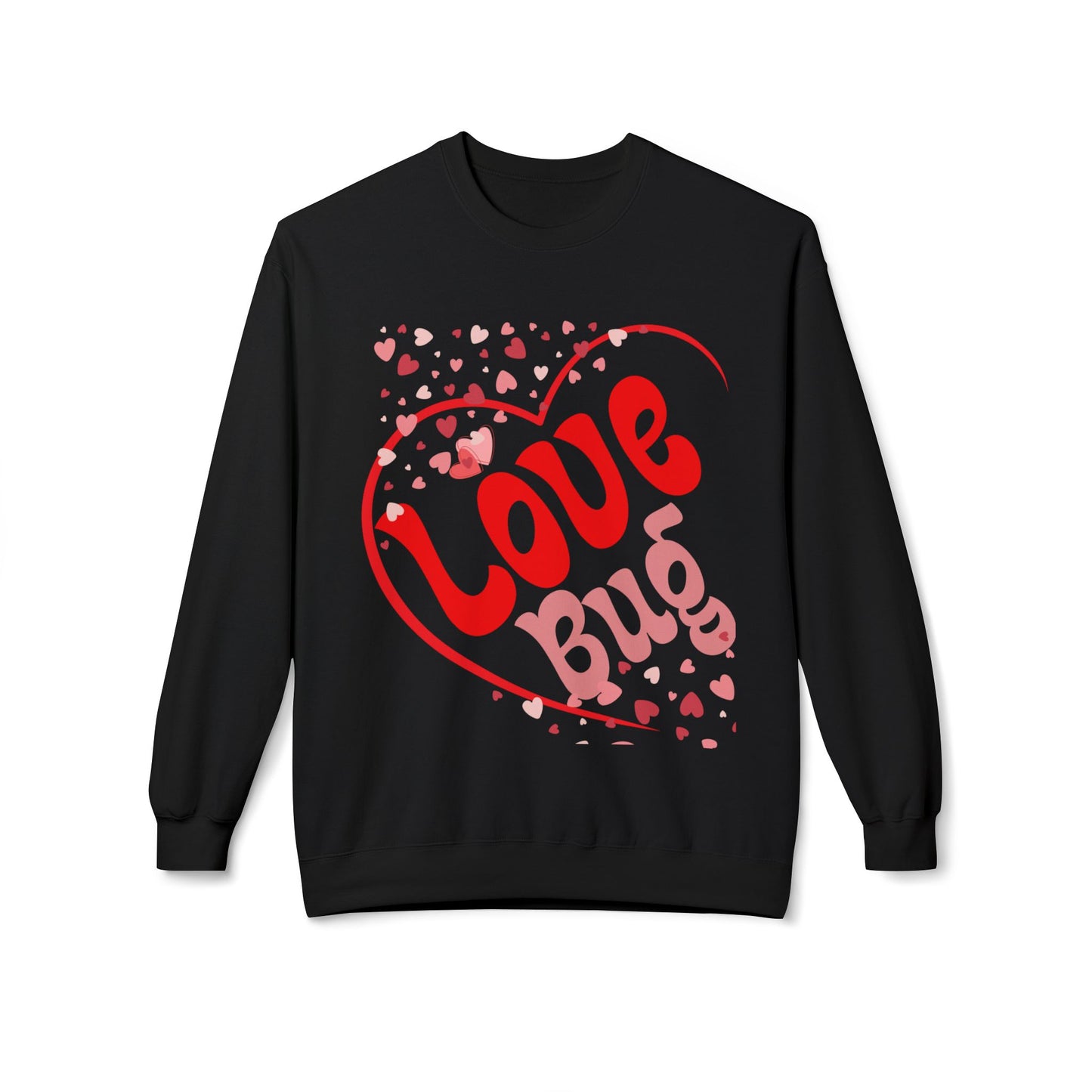Love Bug Unisex Midweight Softstyle Fleece Crewneck Sweatshirt