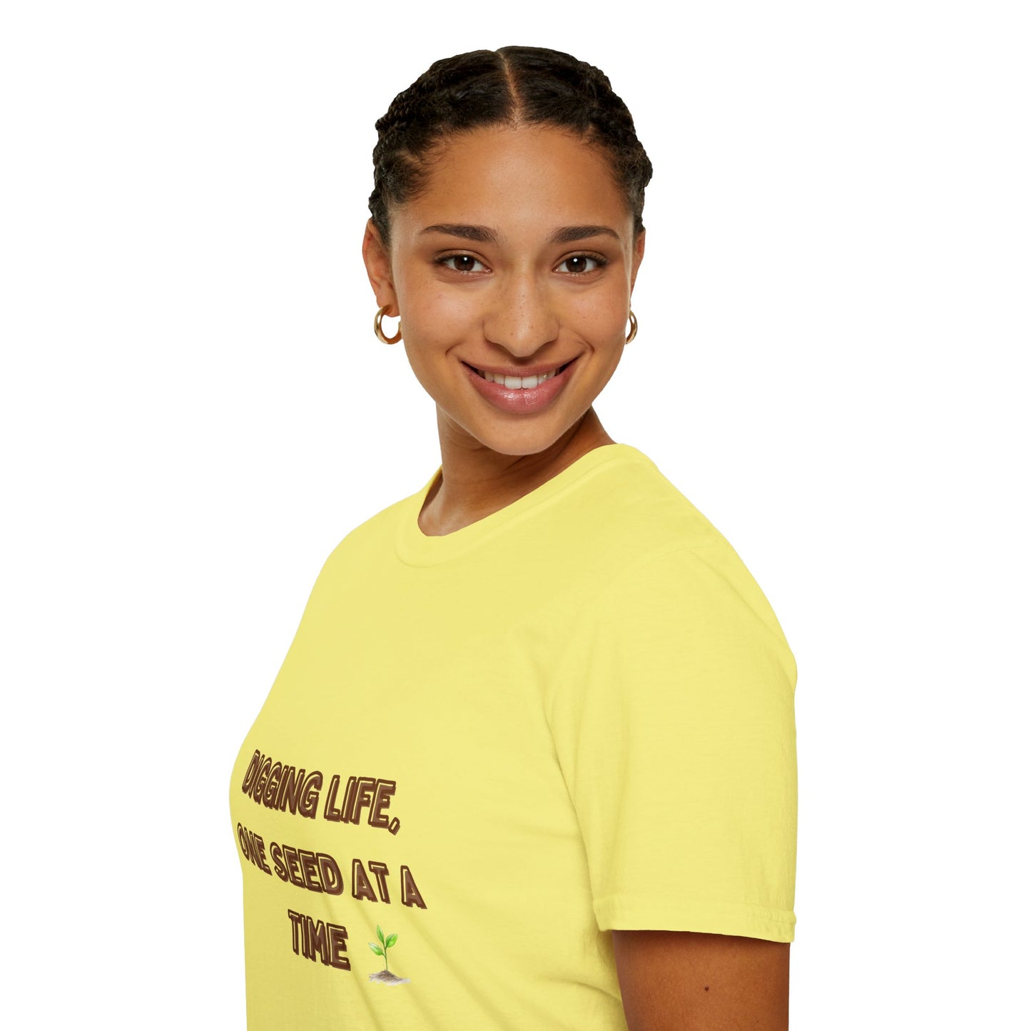 Digging Life Unisex T-Shirt - Plant Lover's Motivational Tee