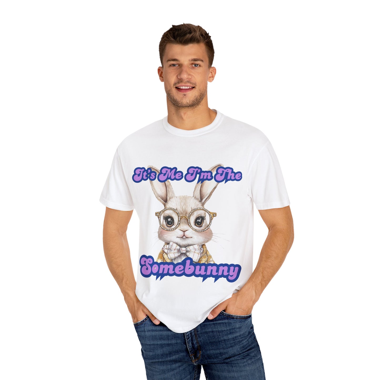 Funny 'Somebunny' Graphic Unisex T-Shirt - Perfect for Easter and Spring Celebrations