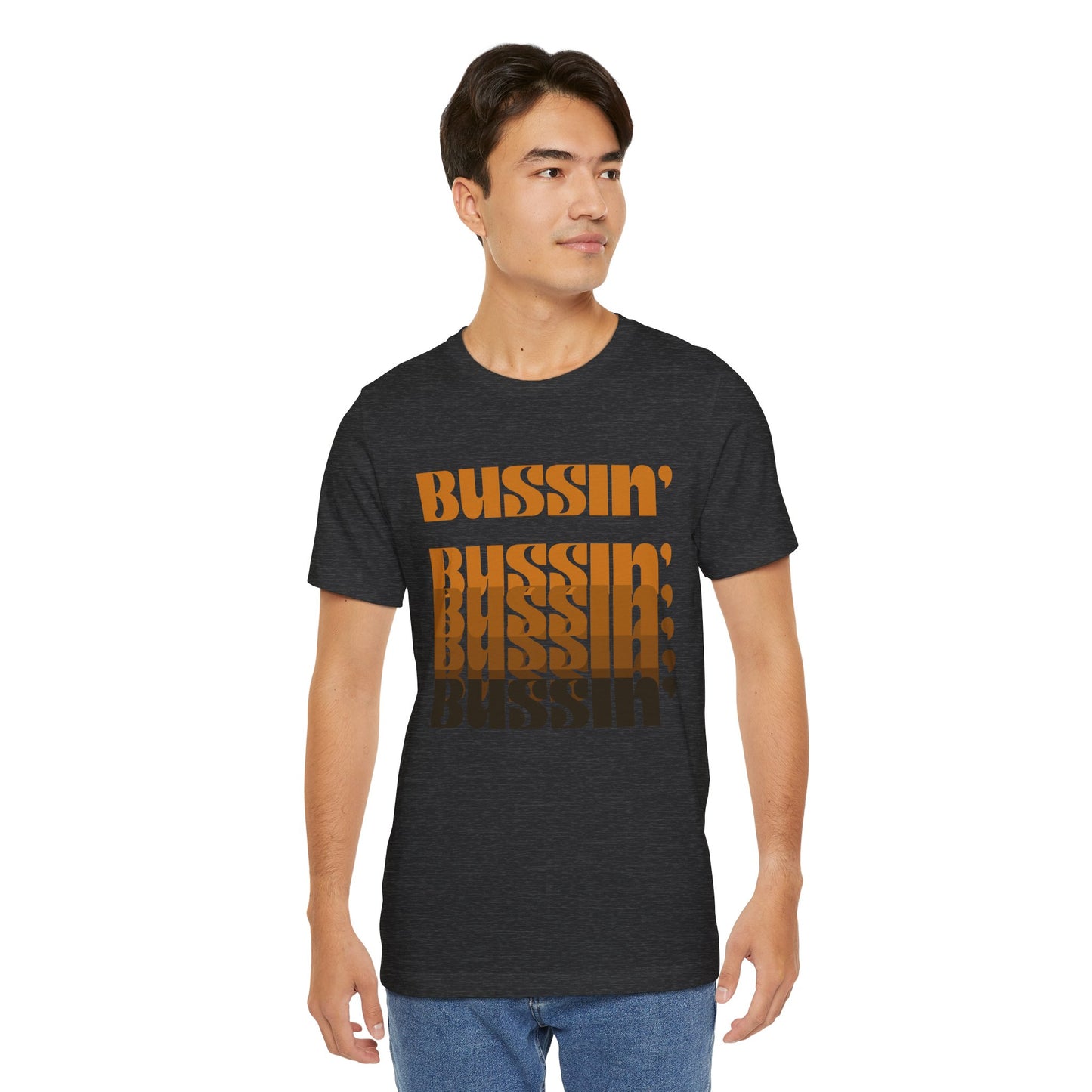 Trendy Unisex Tee with 'Bussin'' Design - Perfect for Casual Outings and Events