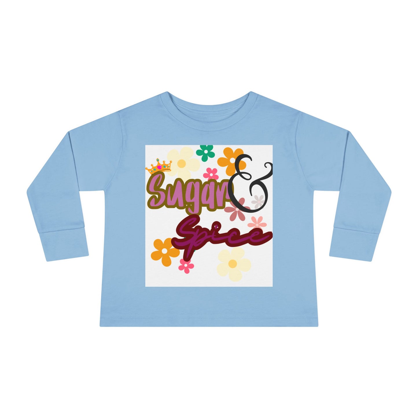 Sugar and Spice Toddler Long Sleeve Top