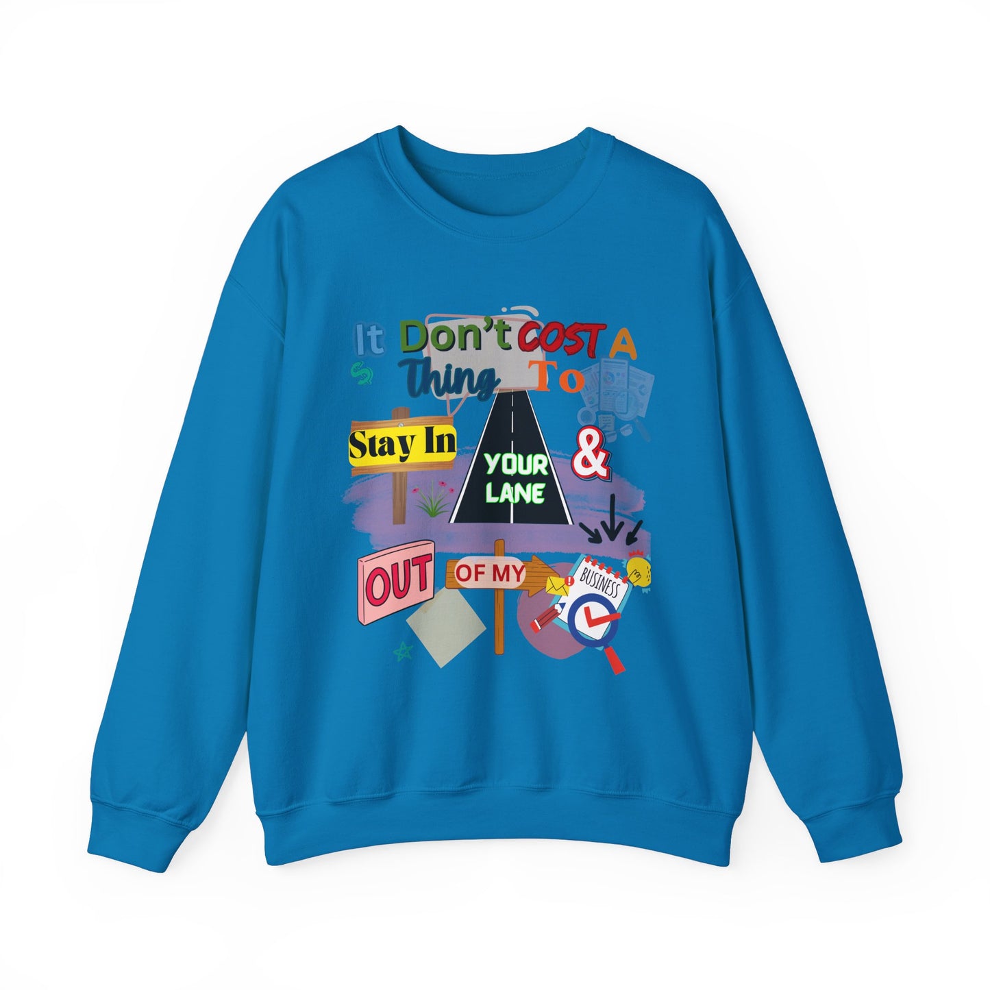 It doesn't Cost a Thing Unisex Heavy Blend™ Crewneck Sweatshirt – Cozy, Durable & Stylish Apparel for All Genders