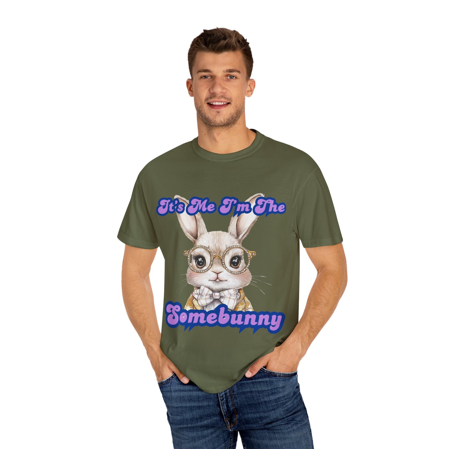 Funny 'Somebunny' Graphic Unisex T-Shirt - Perfect for Easter and Spring Celebrations