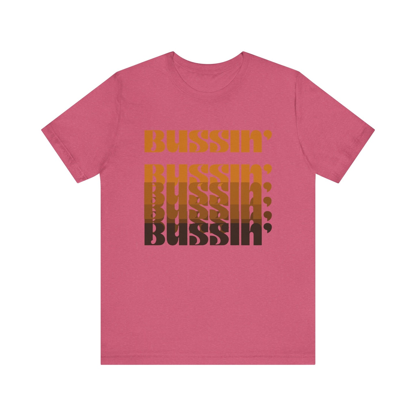 Trendy Unisex Tee with 'Bussin'' Design - Perfect for Casual Outings and Events