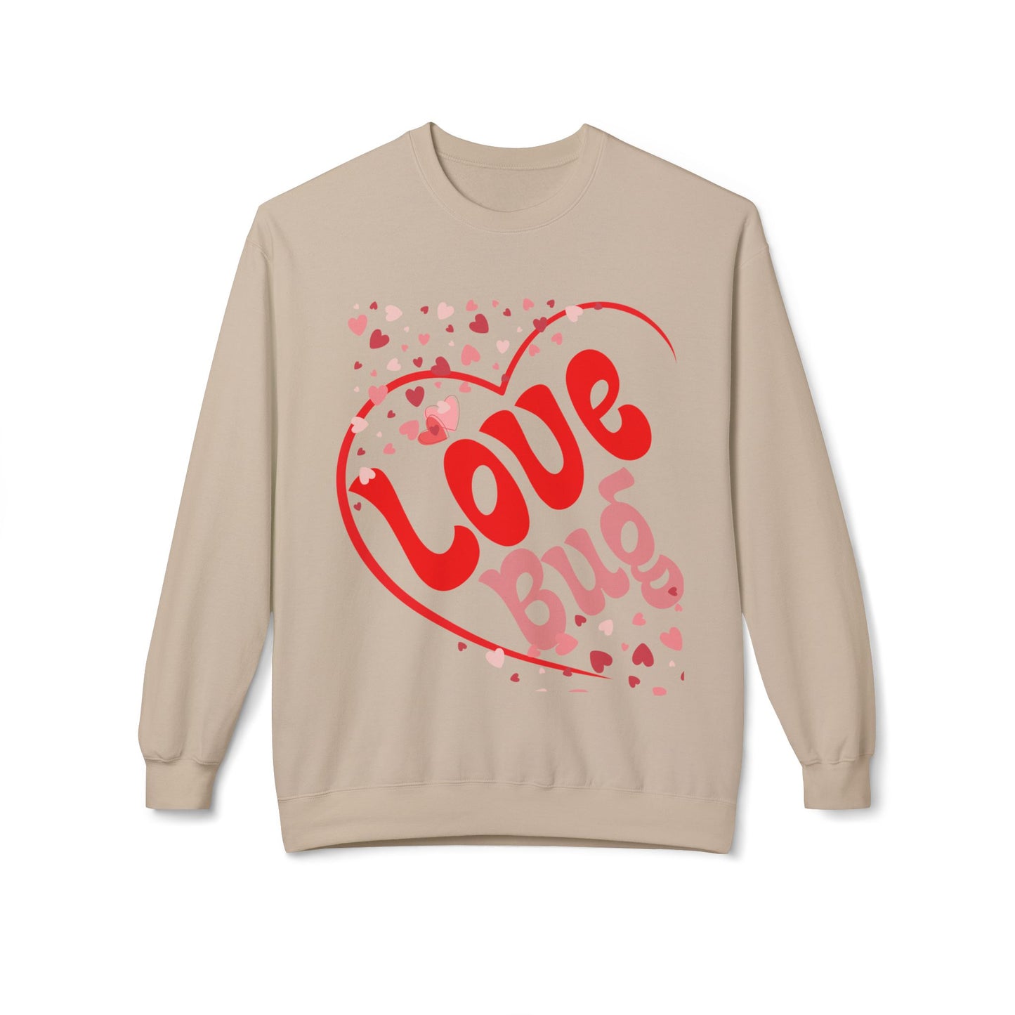 Love Bug Unisex Midweight Softstyle Fleece Crewneck Sweatshirt