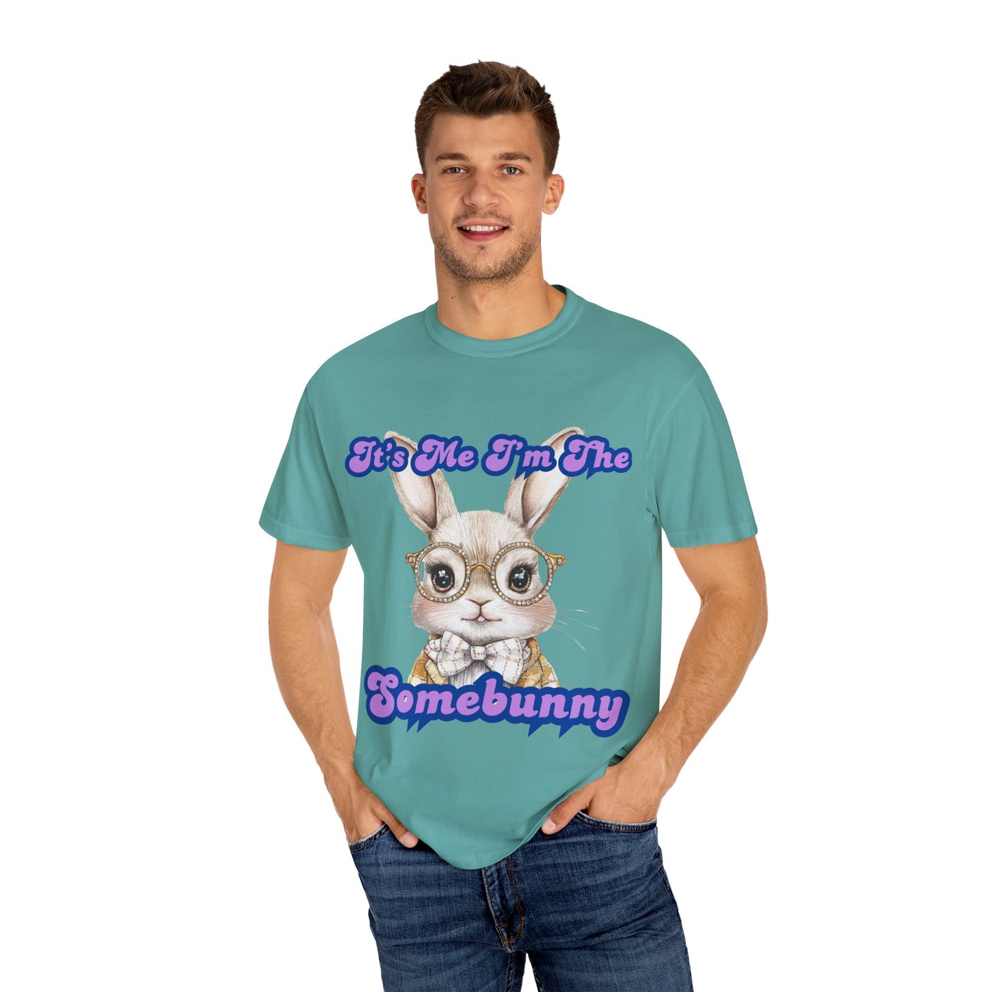 Funny 'Somebunny' Graphic Unisex T-Shirt - Perfect for Easter and Spring Celebrations