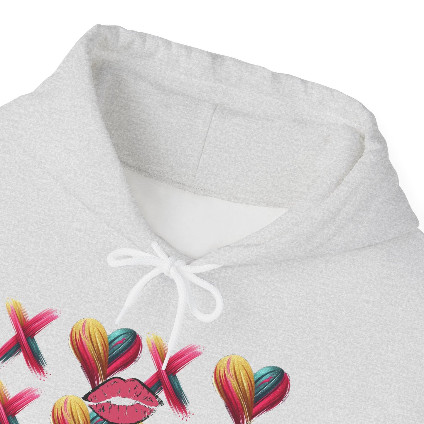Hugs and Kisses Unisex Heavy Blend™ Hooded Sweatshirt – Cozy Comfort with a Loving Touch
