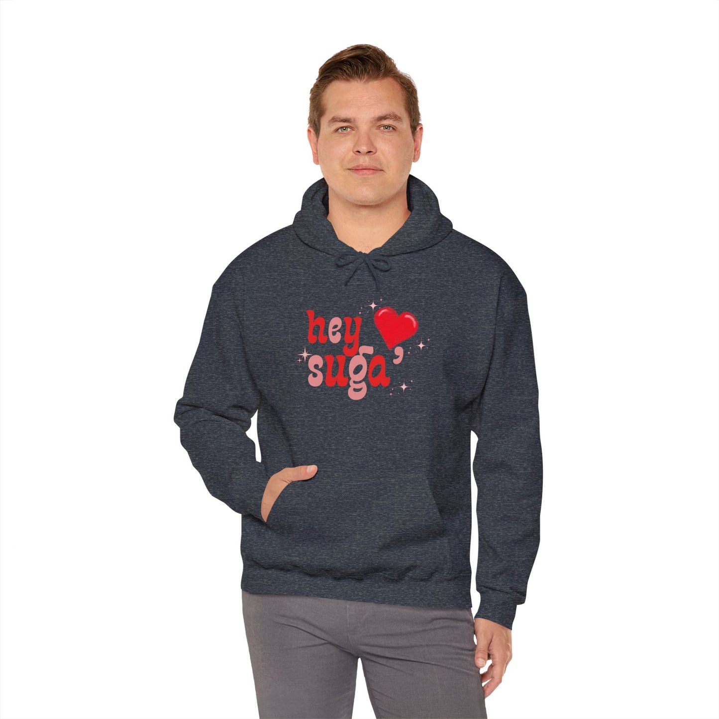 Hey Suga Unisex Heavy Blend™ Hooded Sweatshirt