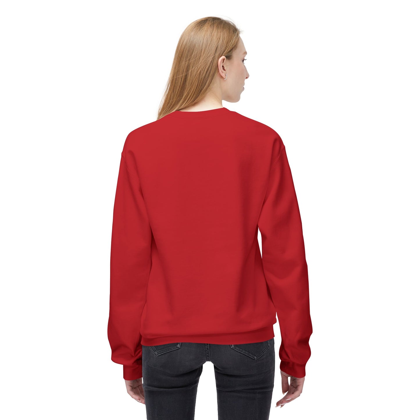 Love Words Unisex Midweight Softstyle Fleece Crewneck Sweatshirt