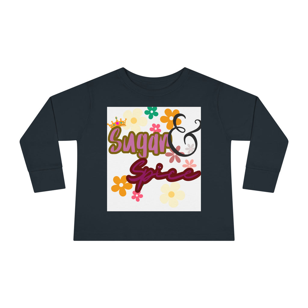 Sugar and Spice Toddler Long Sleeve Top