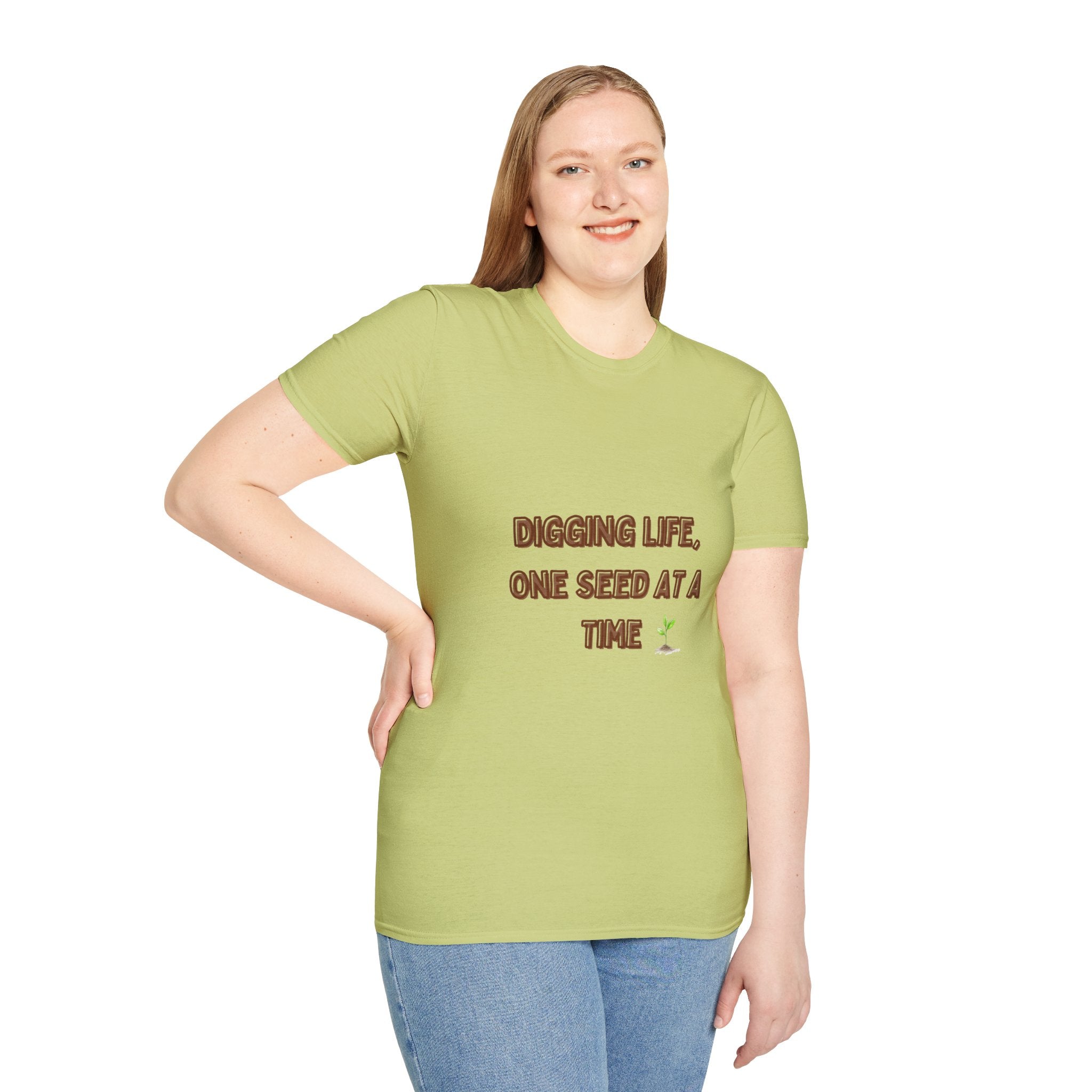 Digging Life Unisex T-Shirt - Plant Lover's Motivational Tee