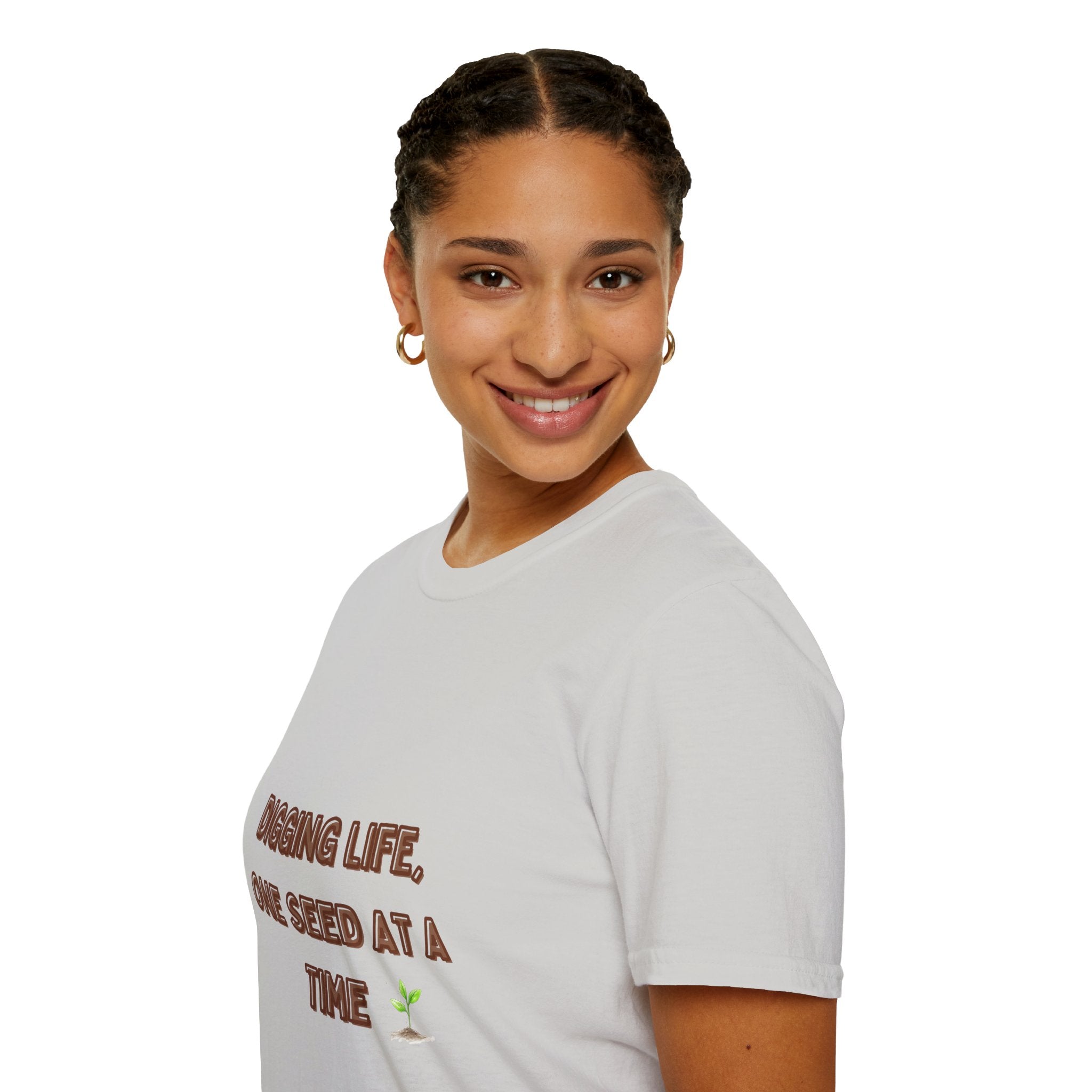 Digging Life Unisex T-Shirt - Plant Lover's Motivational Tee