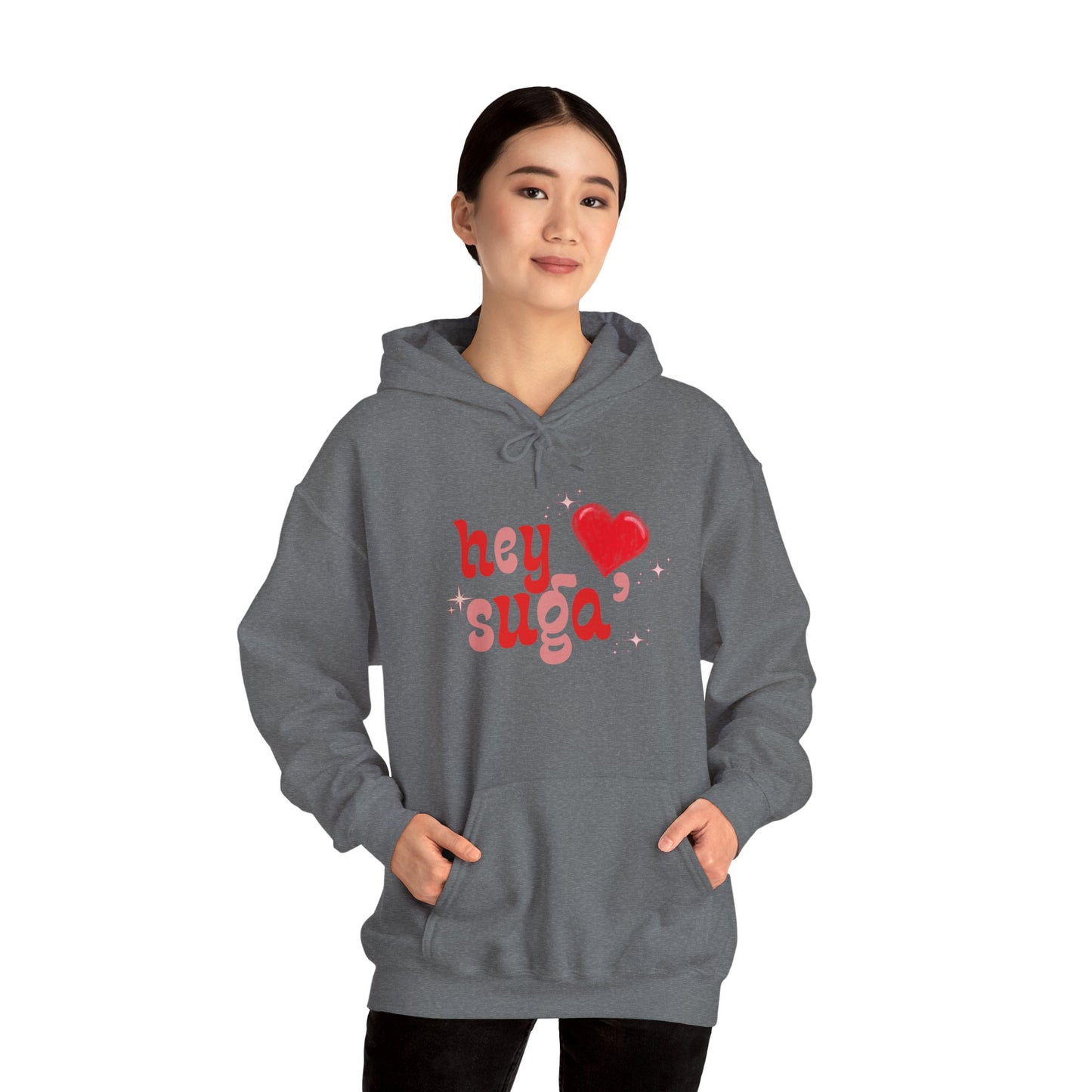 Hey Suga Unisex Heavy Blend™ Hooded Sweatshirt