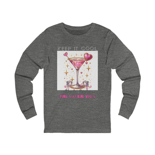 Pink Martini Unisex Jersey Long Sleeve Tee