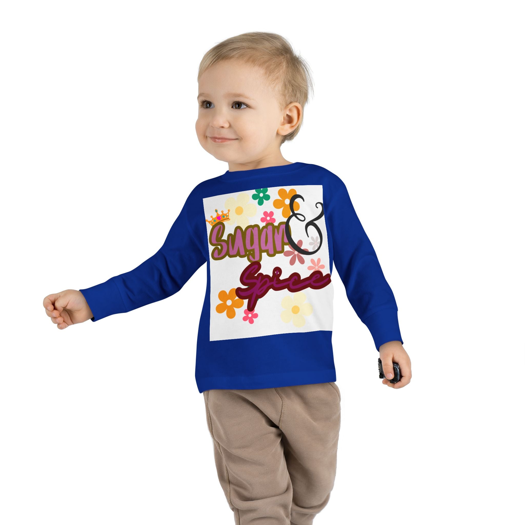 Sugar and Spice Toddler Long Sleeve Top