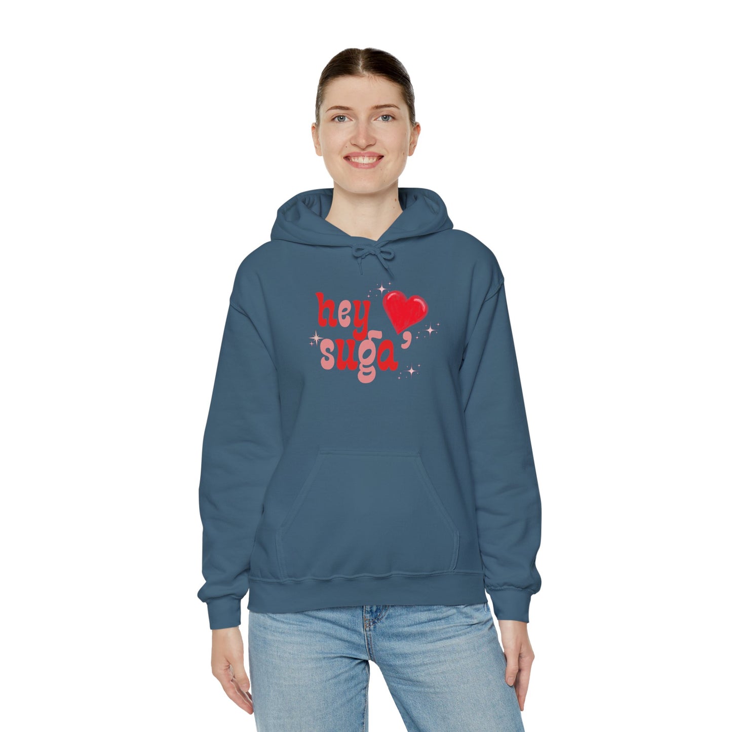 Hey Suga Unisex Heavy Blend™ Hooded Sweatshirt