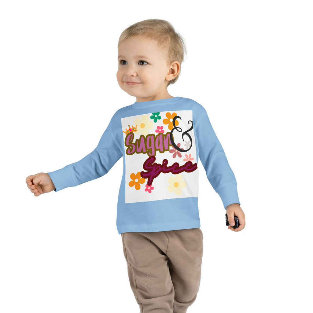 Sugar and Spice Toddler Long Sleeve Top